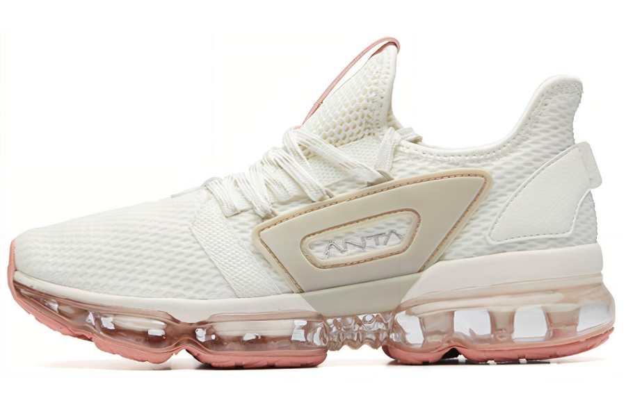 Anta SEEED Full Length Air Cushion Textile, Synthetic Leather Cushioning Slip Resistant Lightweight Low top