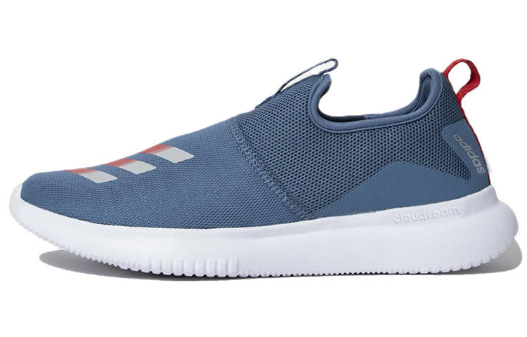 Adidas Adidas Tristo Fabric Abrasion Resistant Breathable Low top Running Shoes Men's Azure Blue