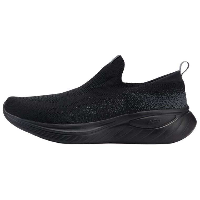361° Suede Wear resistant And Lightweight Low top Running Shoes Men's Black