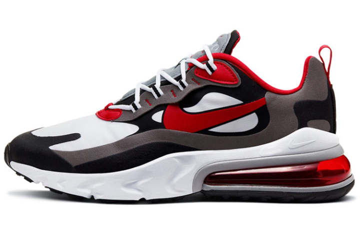Nike Nike Air Max 270 React Black Iron Grey University Red