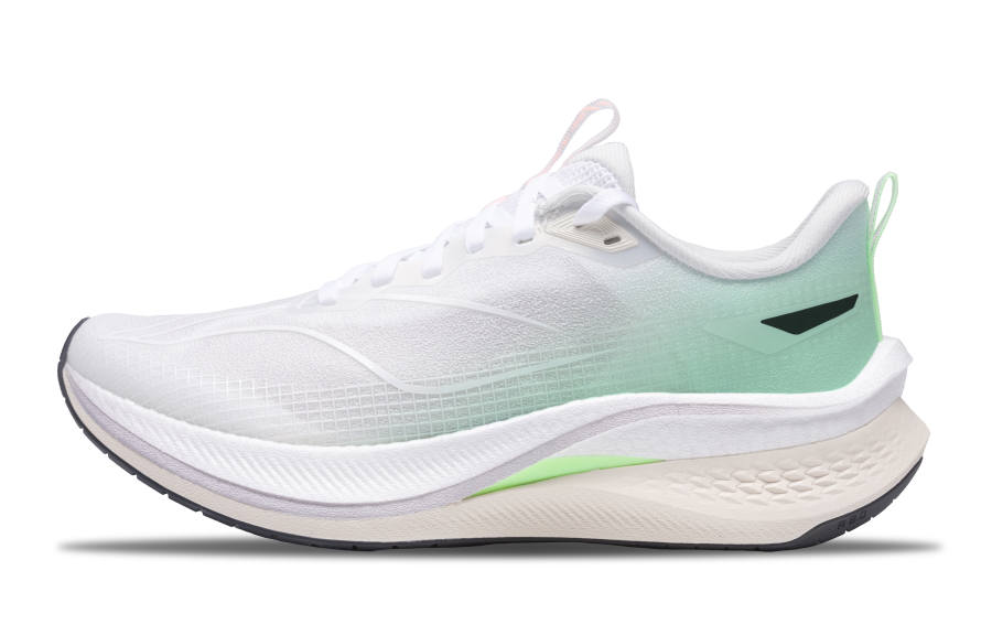 Li-Ning Li Ning Red Hare 7 Pro Breathable And Lightweight Low top Running Shoes Women's White Green