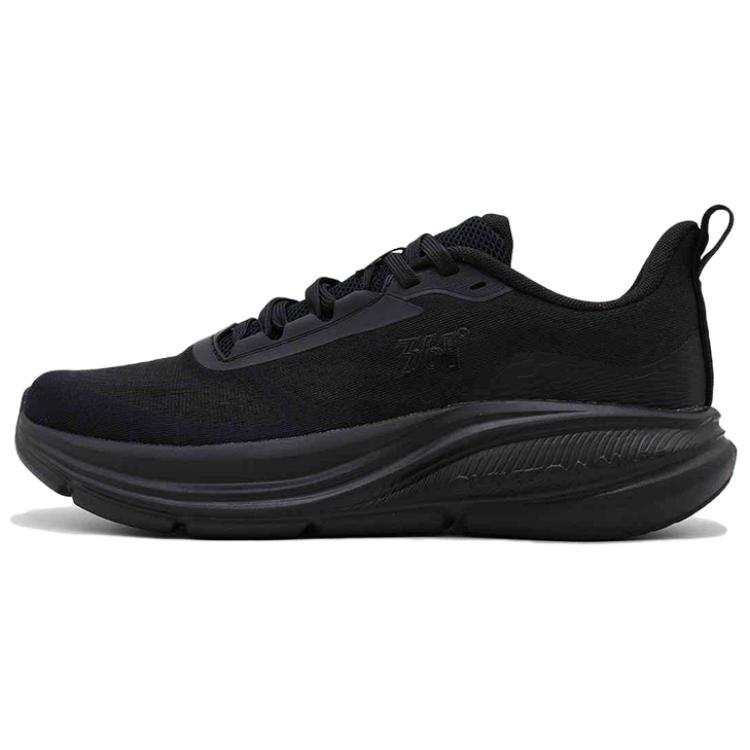 361° Abrasion Resistant Slip Resistant Low top Casual Training Sprint Running Shoes Men's Obsidian Black
