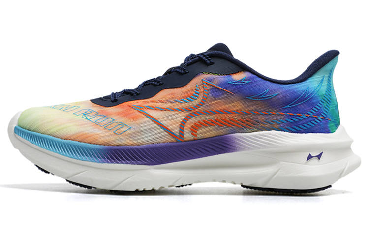 HEALTH Flowing Shadow Cushioning Lightweight Running Shoes Unisex Purple Blue