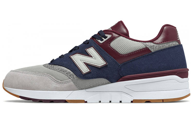 New Balance New Balance NB 597 Running Shoes Men's Low Top Gray/Blue/Red