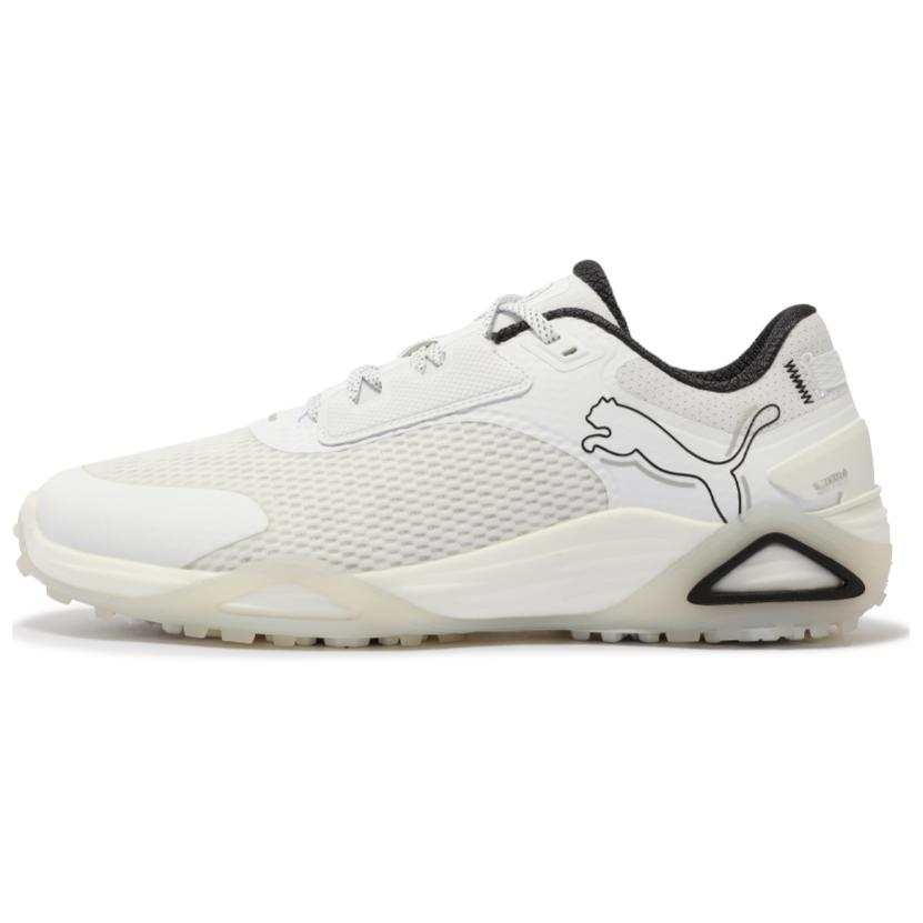 PUMA Golf Comfortable And Breathable Cushioning Low top Golf Shoes Men's White Black Gray