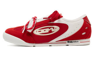 Ocai Cushioning Lightweight Low top Skateboard Shoes Women's Preppy Red