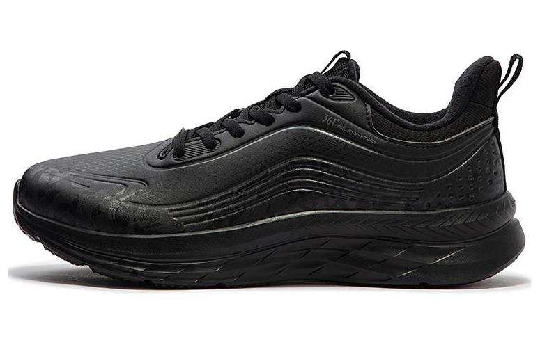 361° Cushioning Abrasion Resistant Cushioning, Wear Resistant Low top Running Shoes Women's Black
