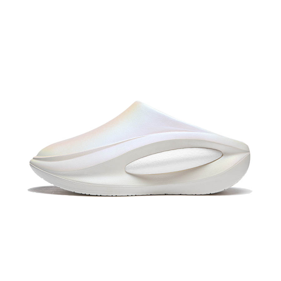 Li-Ning Li Ning Cloud Wanderer MULE Closed Toe Slippers Unisex Ecru
