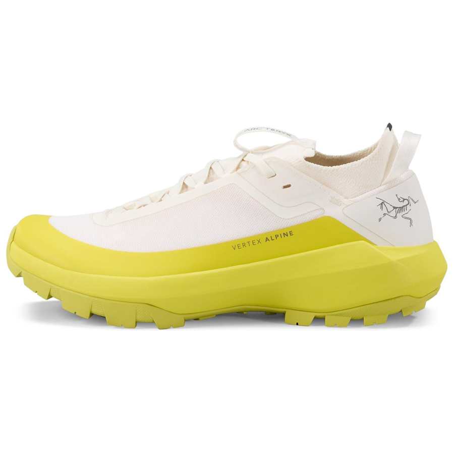 Arcteryx Arc'teryx VERTEX ALPINE Low top Hiking Shoes Women's White Yellow