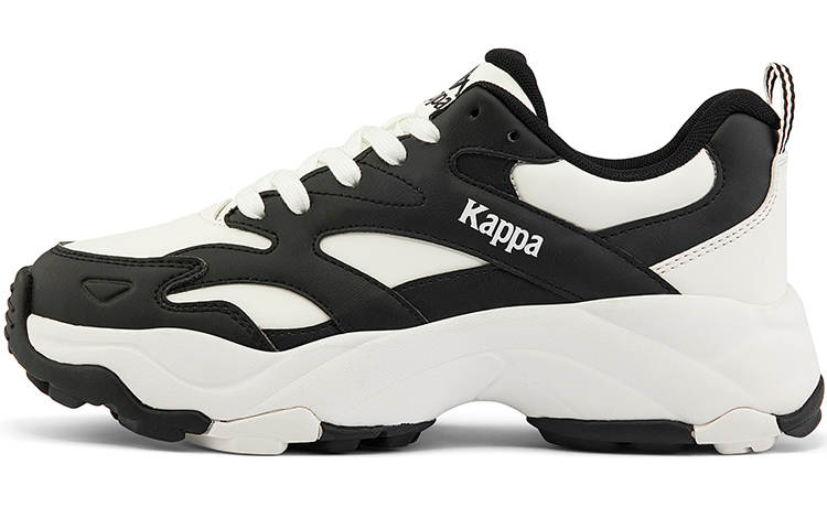 Kappa Abrasion Resistant Low top Running Shoes Women's Korean White Vintage, Comfortable