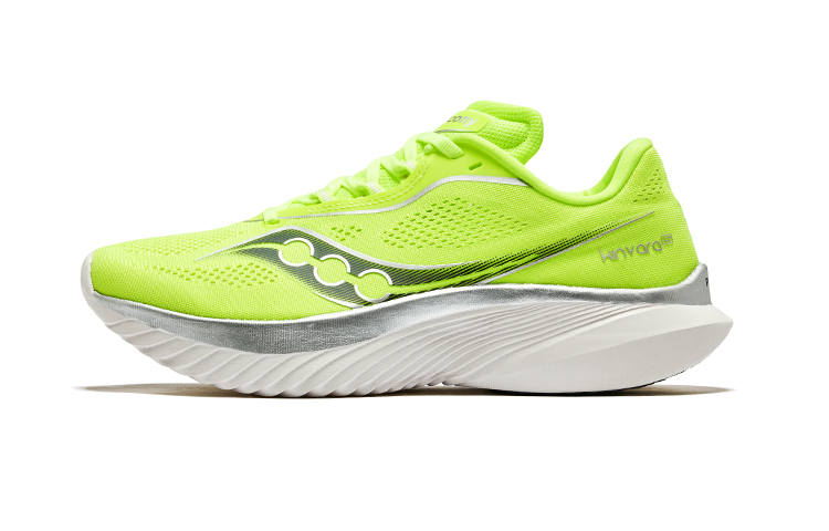 Saucony Kinvara Essence 15 Running Shoes Women's Neon Green Blue