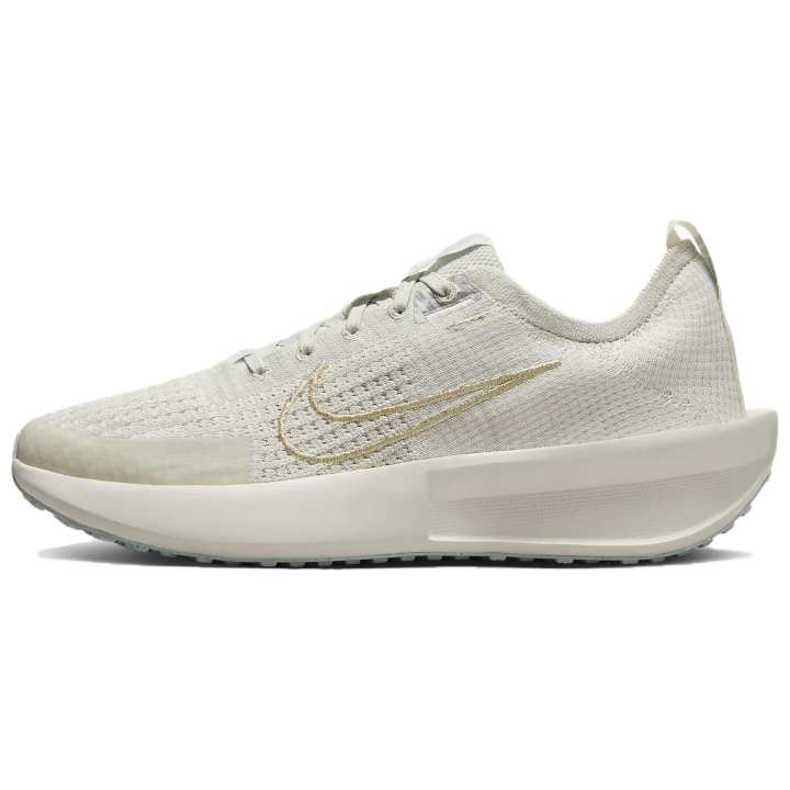 Nike Nike Interact Run Slip Resistant Abrasion Resistant Low top Running Shoes Women's Beige