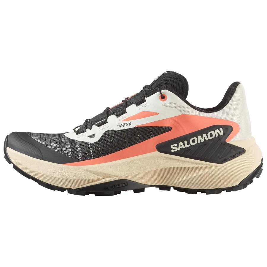 SALOMON GENESIS Trail Running Shoes Women's Black White
