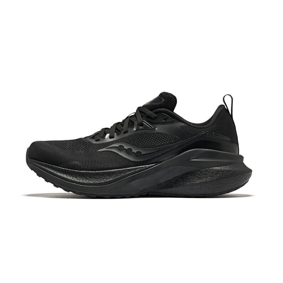Saucony MARSHAL ROUTE Versatile Low top Casual Training City Commuting Running Shoes Unisex Black