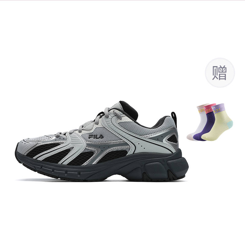 FILA MATTRUN Lightning Shoes Low top Casual Shoes Women's Black Gray