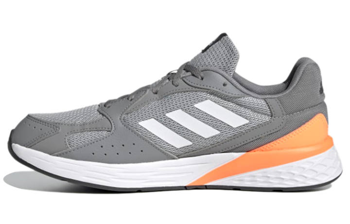 Adidas Adidas Response Run Breathable Low top Running Shoes Men's Gray White Orange