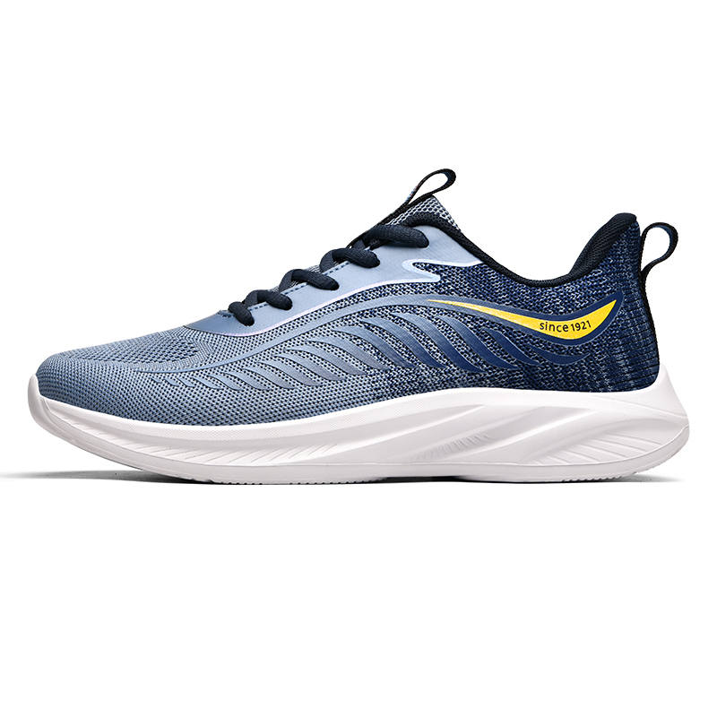 Binary Binary Cushioning Rebound Lightweight Breathable Slip Resistant Low top Running Shoes Men's
