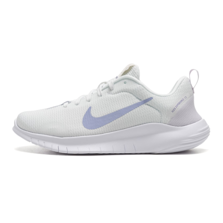 Nike Nike Flex Experience RN 12 Fabric Slip Resistant Abrasion Resistant Low top Training Running Shoes Women's White