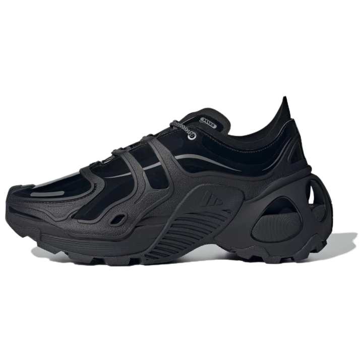 Adidas Adidas Wonder Runner Pro Comfortable Slip Resistant Low top Running Shoes Unisex Black Gray