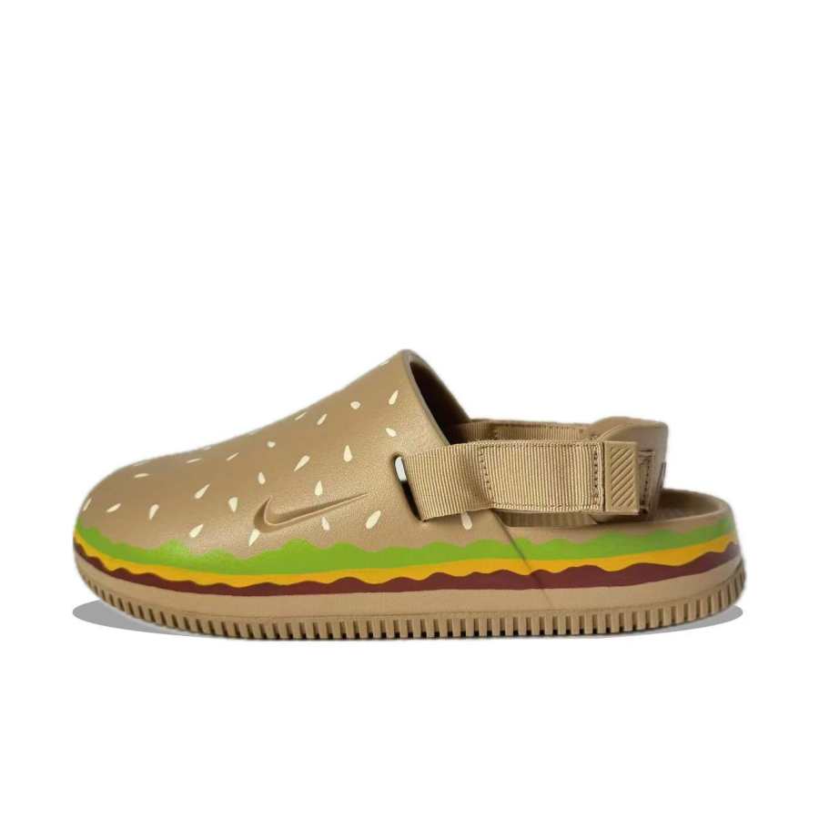 Nike Nike Calm Mule Slip Resistant Closed Toe Slippers Women's Yellow