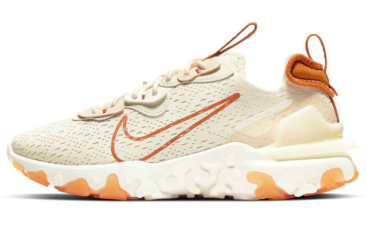 Nike Nike React Vision Mesh, Textile Cushioning Slip Resistant Abrasion Resistant