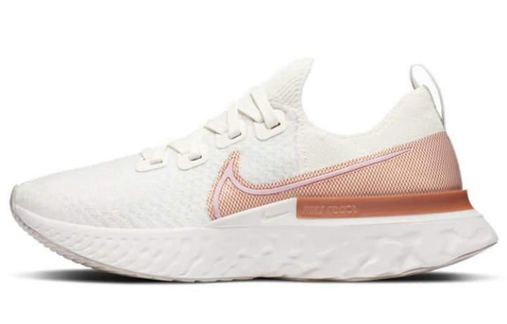 Nike Nike React Infinity Run Flyknit Sail Metallic Copper Women's