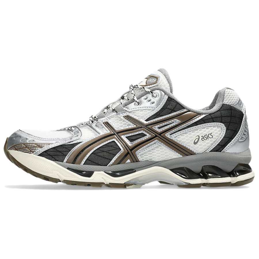 ASICS GEL Nimbus 10.1 Mesh Low top Casual Long Distance Running Sprint Running Shoes Unisex White Silver