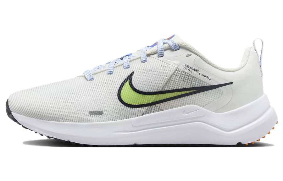 Nike Nike Downshifter 12 Slip Resistant Slip Resistant Low top Running Shoes Women's White Beige Green