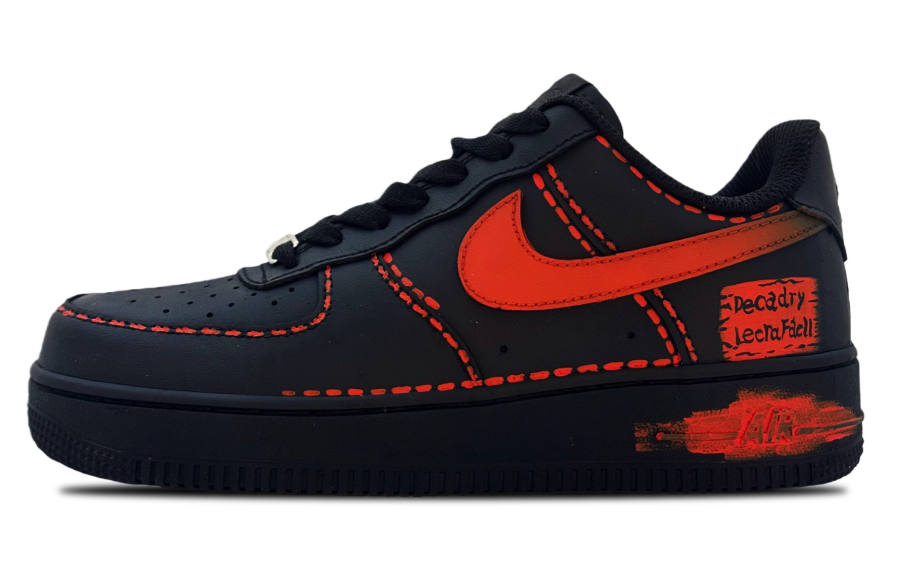 Nike Nike Air Force 1 Xuan Ying Knight Abrasion Resistant, Lightweight, And Breathable Low top Skateboard Shoes Men's