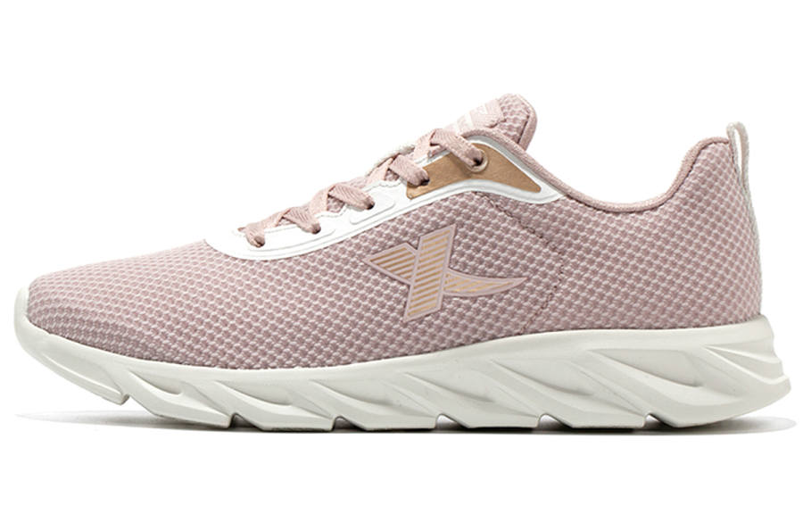 XTEP Cushioning Low top Running Shoes Women's Pink Mesh