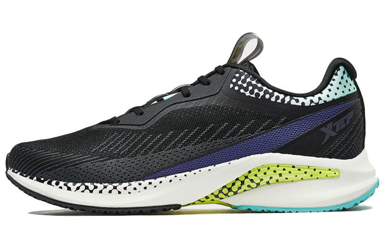 XTEP XTEP Low top Running Shoes Men's Black Purple