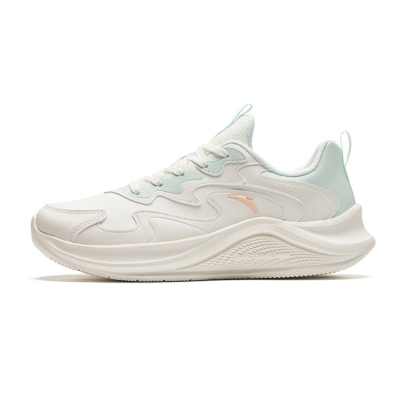 Anta Wander Low top Casual Running Shoes Women's White Blue