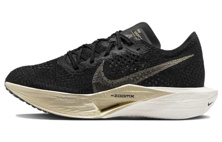 Nike Nike ZoomX Vaporfly 3 Black Metallic Gold Grain Women's