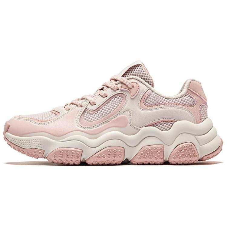 Erke Slip Resistant Abrasion Resistant Low top Casual Shoes Women's Pink