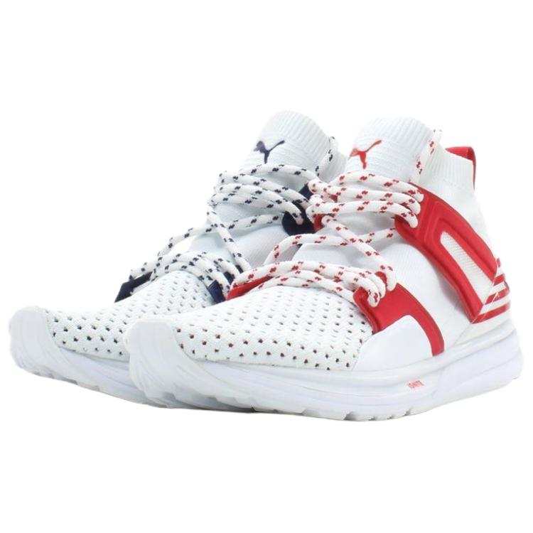 PUMA Blaze Of Glory Abrasion Resistant Abrasion Resistant High top Casual Shoes Men's Blue Red