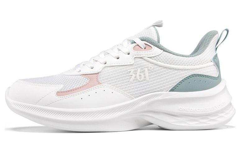361° Breathable Mesh Cushioning, Wear Resistant Low top Running Shoes Women's Green