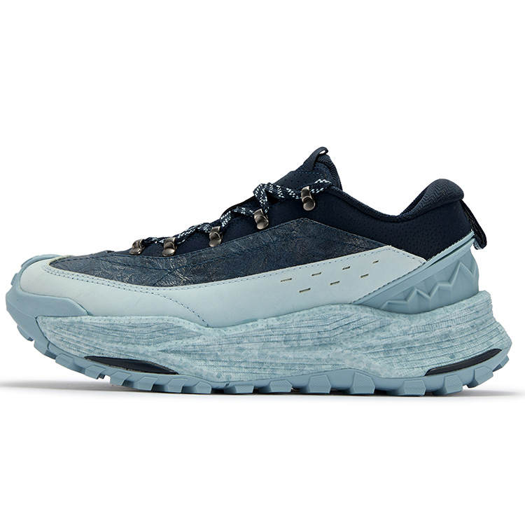 361° Abrasion Resistant Breathable Low top Casual Running Shoes Men's Shadow Blue
