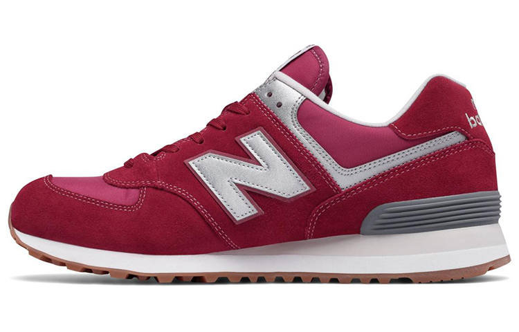 New Balance New Balance NB 574 Lace Up Low top Running Shoes Men's Fuchsia