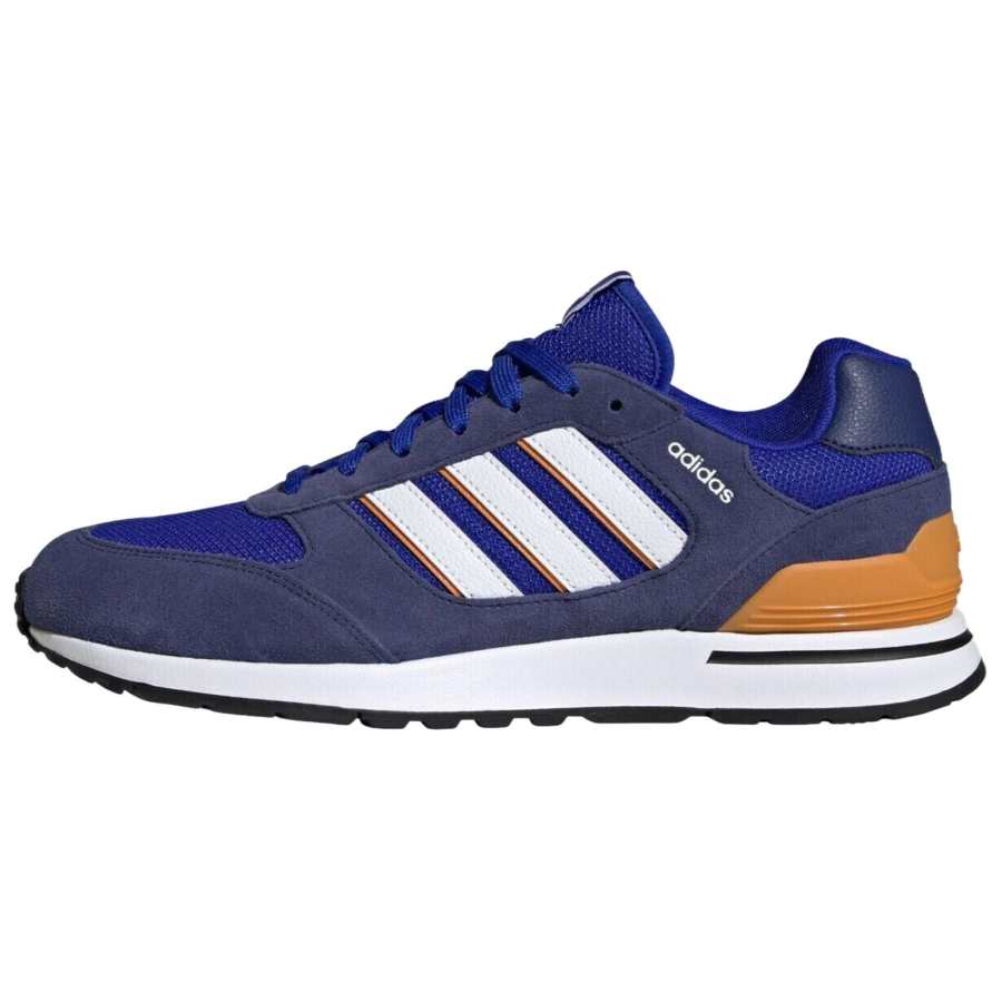 Adidas Adidas Run 80s Slip Resistant Abrasion Resistant Slip Resistant Abrasion Resistant Low top Running Shoes Men's Blue