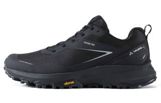 VAUDE KAILAS x VAUDE Brackish Green Textile, TPU Non Slip And Waterproof Breathable Low top Running Shoes Men's Black