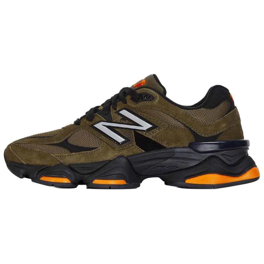 New Balance New Balance NB 9060 Soft And Comfortable Low top Running Shoes Unisex Army Green