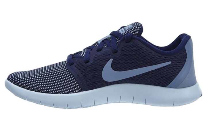 Nike Nike Flex Contact 2 Comfortable Cushioning Low top Casual Running Shoes Women's Blue