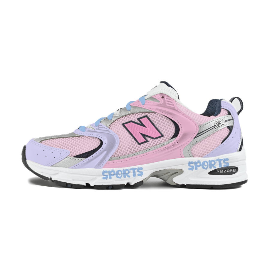 New Balance New Balance NB 530 Abrasion Resistant Low top Running Shoes Unisex Pink Purple