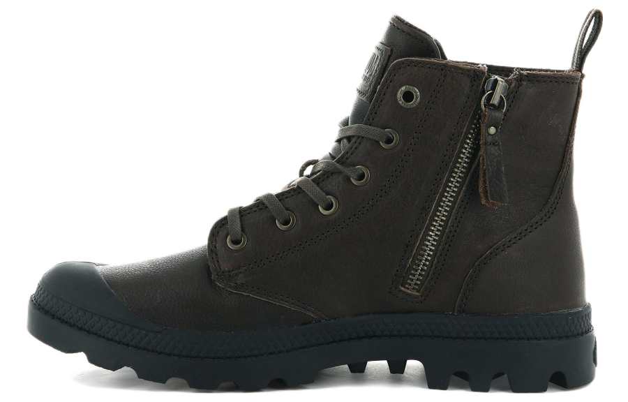 Palladium Pampa Outdoor Boots Unisex High Top Brown