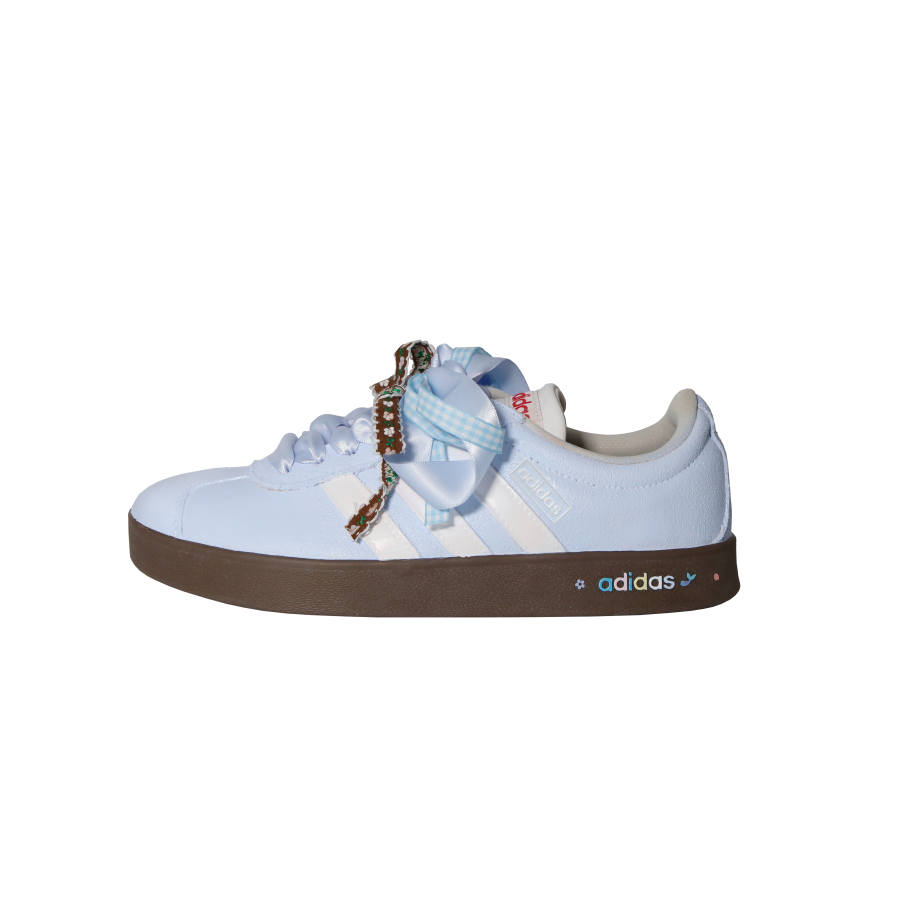 Adidas Adidas VL COURT 2.0 Van Gogh Fantasy Coverage Balance Low top Skateboard Shoes Unisex Sky Blue