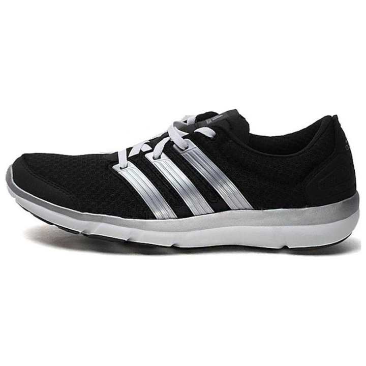 Adidas Adidas Slip Resistant Abrasion Resistant Low top Running Shoes Men's Black