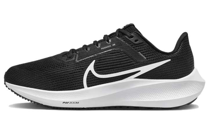 Nike Nike Air Zoom Pegasus 40 Wide 'Black White' Women's