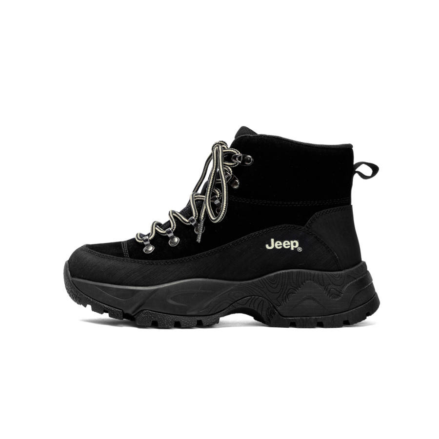 Jeep Thermal Abrasion Resistant Cushioning Height Increasing 10cm Outdoor Boots Women's