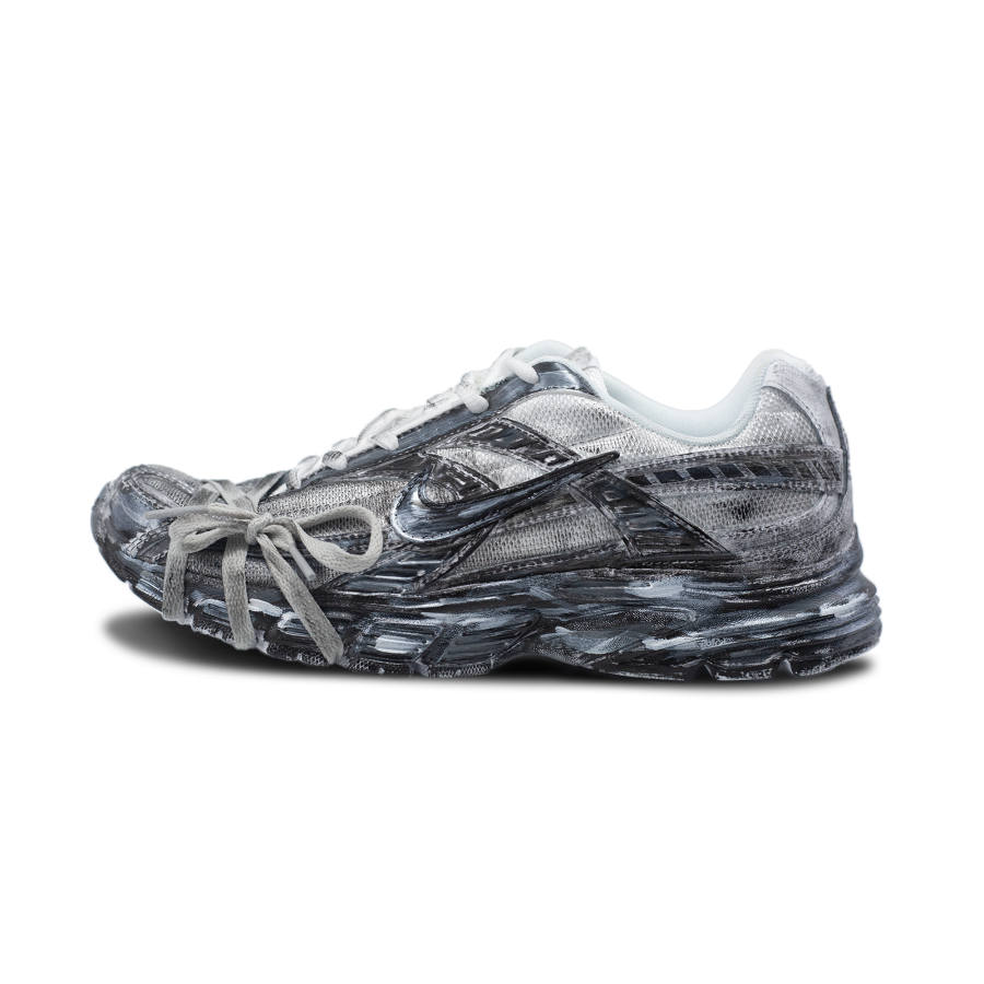Nike Nike Slip Resistant Abrasion Resistant Low top Running Shoes Unisex Dark Gray