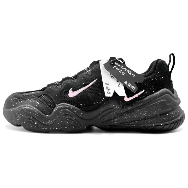 Nike Nike Tech Hera Height Increasing Low top Casual Shoes Unisex Black Pink